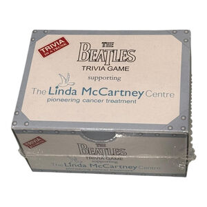 The Beatles Trivia Game Cards Trivia In A Trunk Linda McCartney Centre Sealed